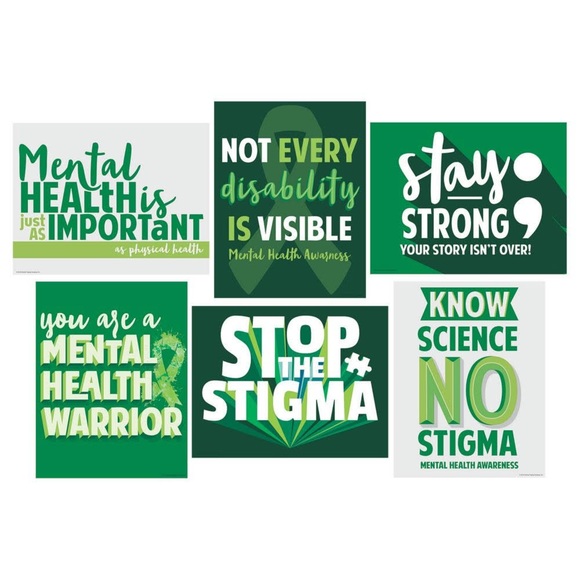 Panic x Mental Health Matters colorful enamel cartoon pin lapel brooch - Picture 10 of 11